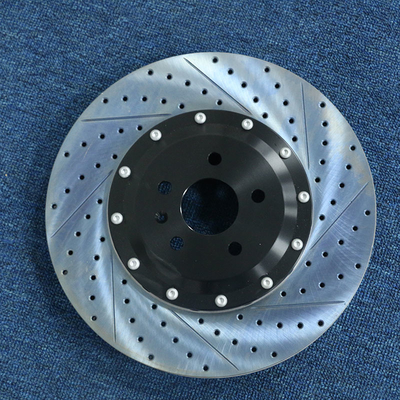380x36mm পারফরম্যান্স ব্রেক ডিস্ক পরিবর্তিত উদ্ভাবনী ধাতুবিদ্যা প্যাড স্কুয়েল হ্রাস করে