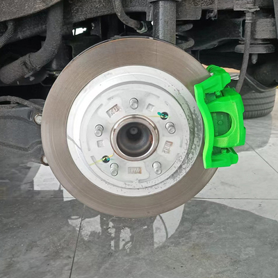 Monoblock Kia K5 ব্রেক ক্যালিপার 6 পিস্টন ক্যালিপারস সবুজ রঙ