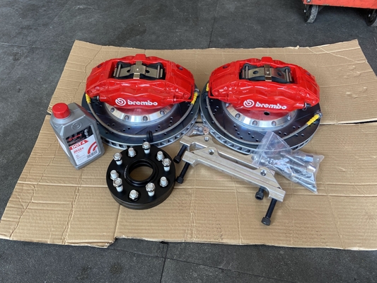 Buick 355mm*34mm কার ব্রেক ক্যালিপার ডিস্ক স্টপিং পাওয়ারকে উন্নত করে