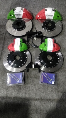 টয়োটা Lx570 Brembo GT4 এর জন্য লাল রঙের 420MM ডিস্ক ব্রেক ক্যালিপার কিটস ফিট